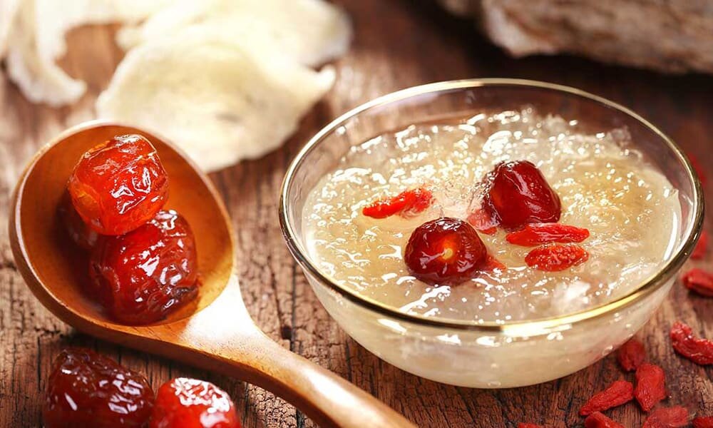 Yến sào chưng táo đỏ